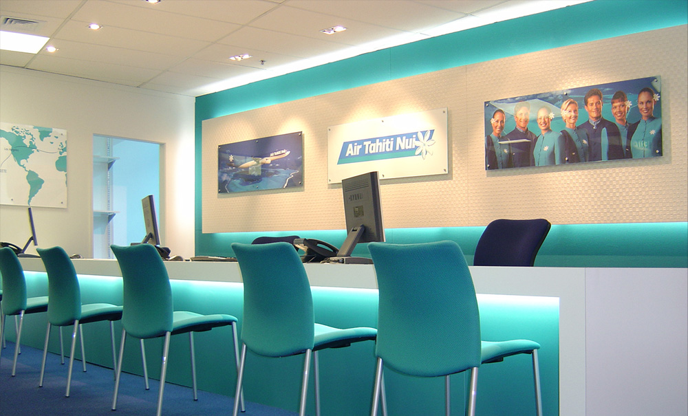 Air Tahiti Fit Out Auckland Office 