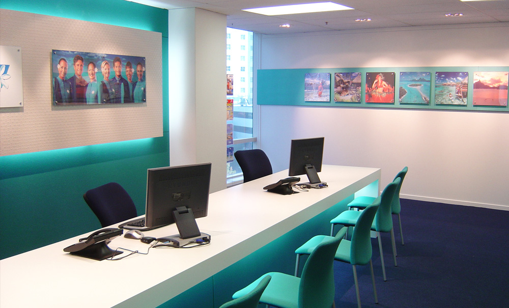 Air Tahiti Fit Out Auckland Office 