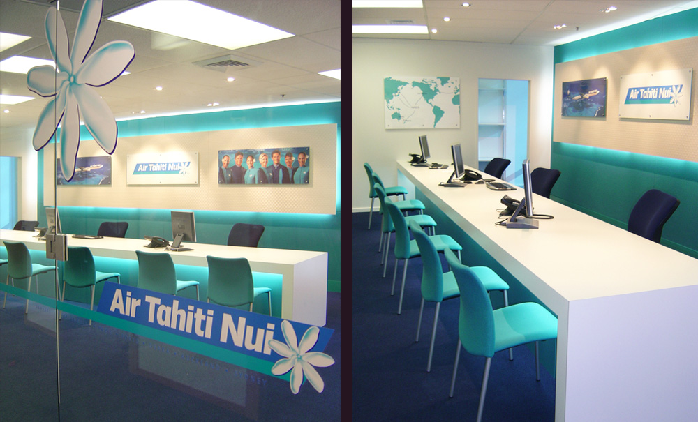 Air Tahiti Fit Out Auckland Office 