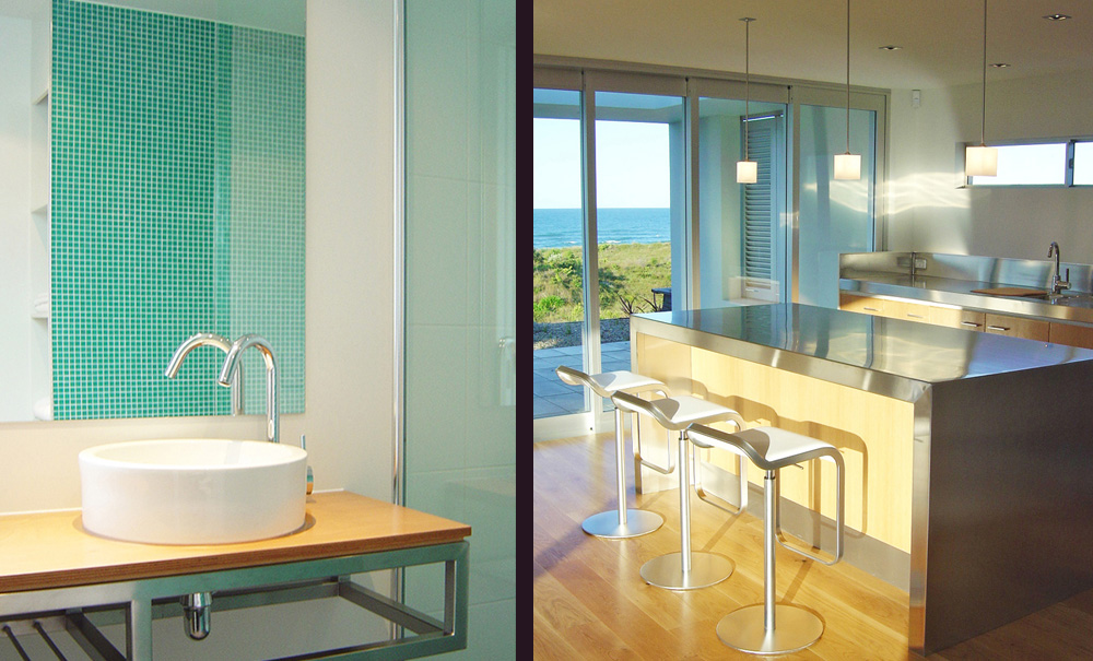 Mt Maunganui Beach House- Bathroom- Kitchen