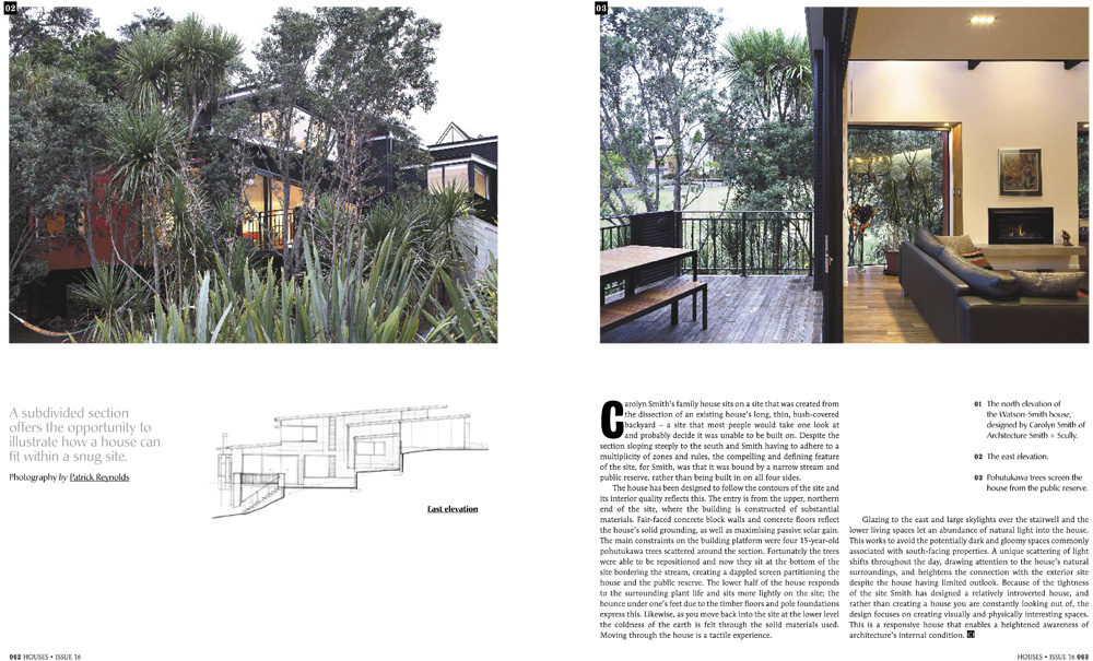 Houses Issue 16 Winter 2010- pages 62-63